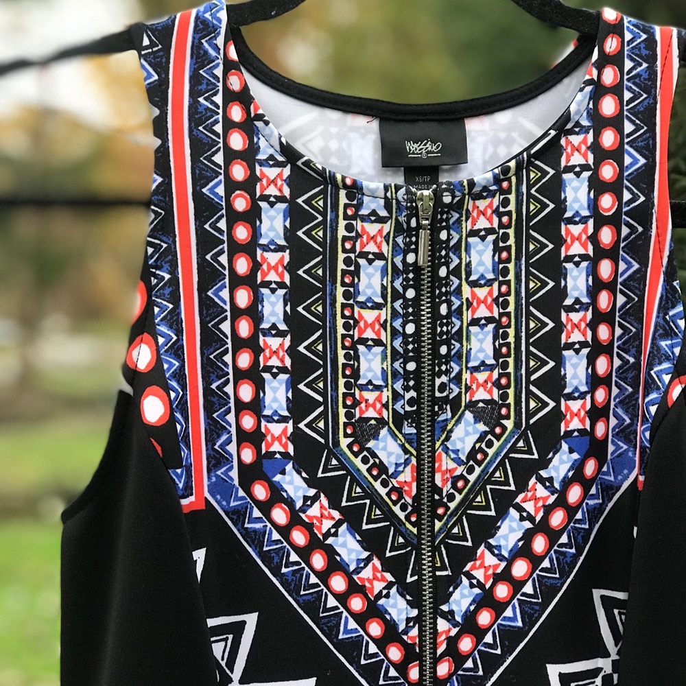 Colorful Patterned Dress